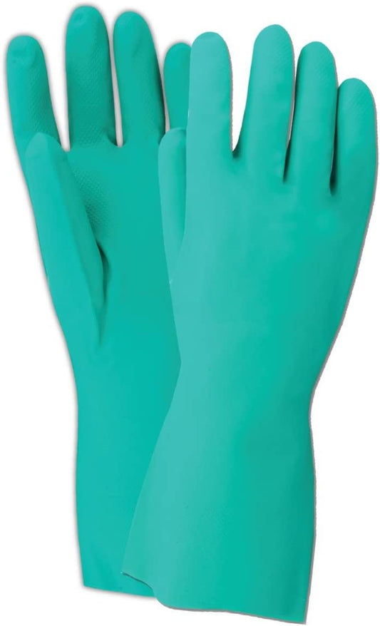 MAGID GF18T 13" Green Nitrile Pesticide Glove
