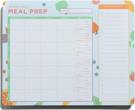 Blogilates Meal Prep Pad - (8”X10”) - Meal Planner & Tear
