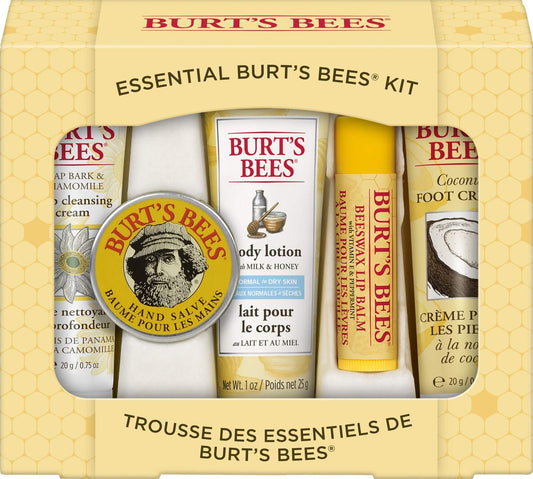 Burt's Bees Gift Set, 5 Essential Prodcuts, Deep Cleansing Cream