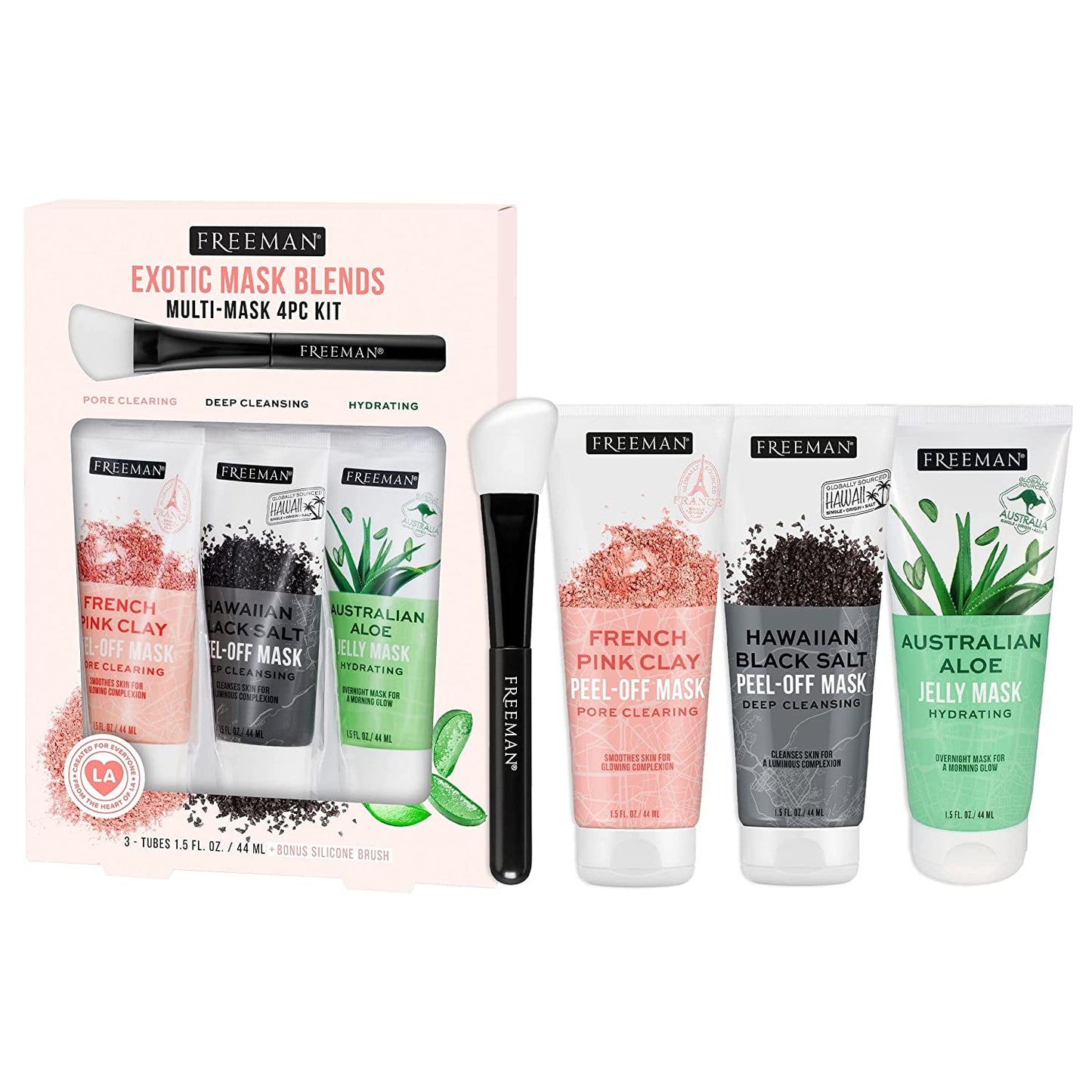 Freeman Face Mask Exotic Blends Variety Pack