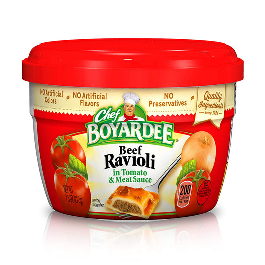 Chef Boyardee Beef in Tomato & Meat Sauce Ravioli